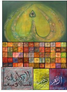 collage of Arastu's work